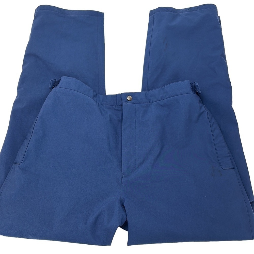Tourney Gore Tex‎ Waterproof Breathable Pants XL Blue Lightweight All Wea…